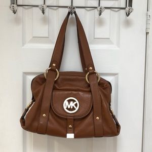 Michael Kors Brown Leather Handbag